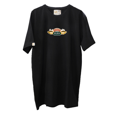 تیشرت مردانه مدل central perk کد 0014 رنگ مشکی