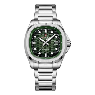 ساعت مچی عقربه‌ ای مردانه نیوی فورس مدل NF9240SGNS رنگ سبز نقره ای