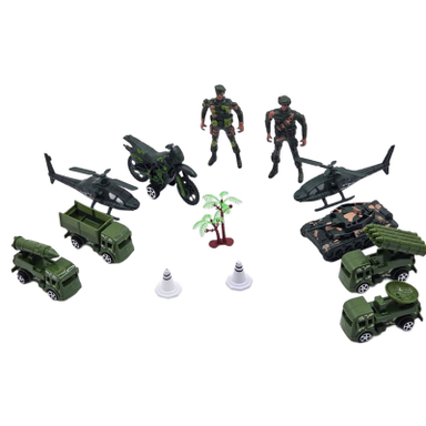 ست اسباب بازی جنگی ناب سل مدل فرمانده مجموعه 13 عددی