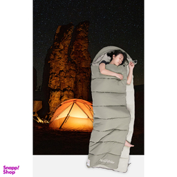 کيسه خواب 18- درجه نیچرهایک مدل Envelope W Hat Washable Cotton Sleeping Bag M400 کد MSD02