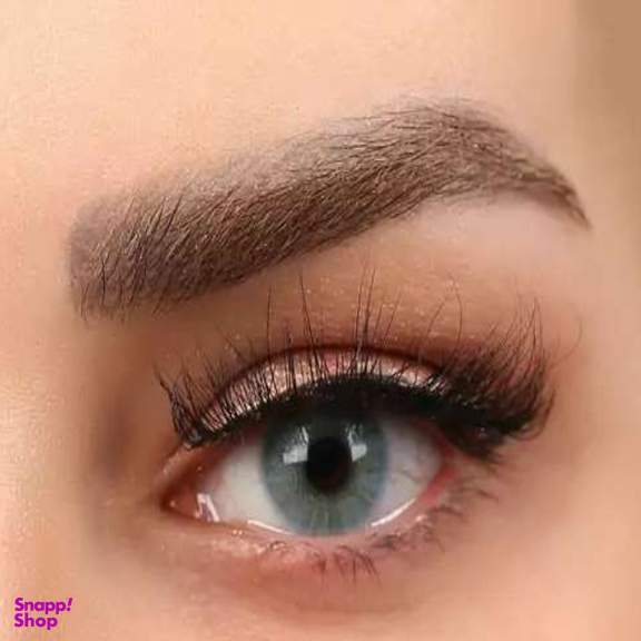 لنز رنگی گریس هرا کد 21 مدل Milano Blue رنگ آبی عروسکی