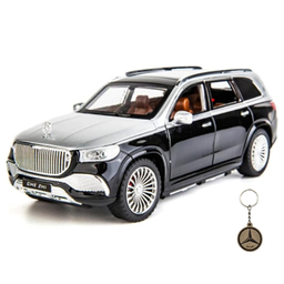 ماکت ماشین ناب سل مدل مرسدس بنز سقف کهکشانی فلزی موزیکال suv gla600 به همراه جاسوییچی