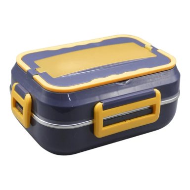 ظرف غذای برقی مدل GS-m-M-DFH-238598 به همراه قاشق و چنگال