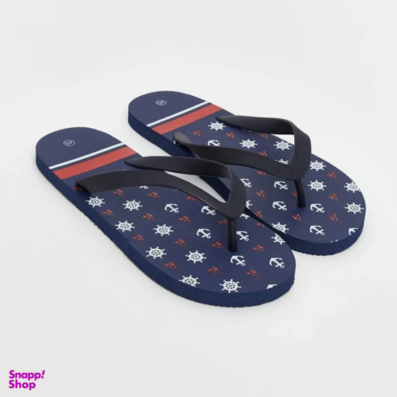 دمپایی لاانگشتی مردانه ال سی وایکیکی مدل Sealing v2 رنگ سرمه ای