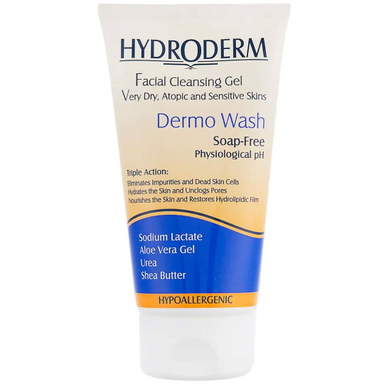 ژل شستشوی صورت هیدرودرم مدل Dermo Wash حجم 150 میلی لیتر