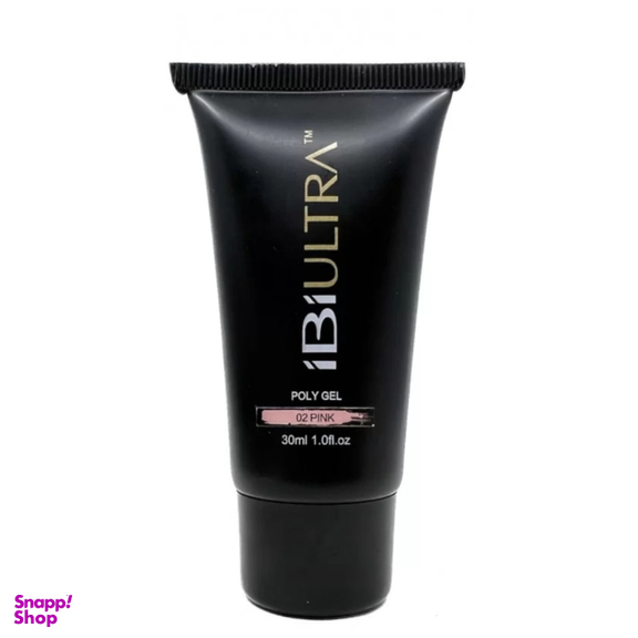 پلی ژل کاشت ناخن آی بی آی کد PG002 pink حجم 30 میلی لیتر
