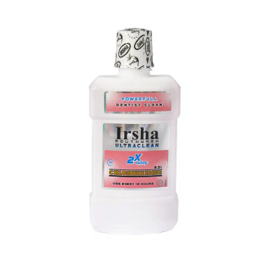 دهان شویه ایرشا مدل Chlorhexidine حجم 250 میلی لیتر