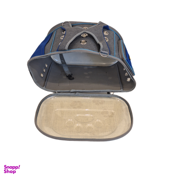 کیف حمل سگ و گربه مدل طلق دار Bright کد 20919
