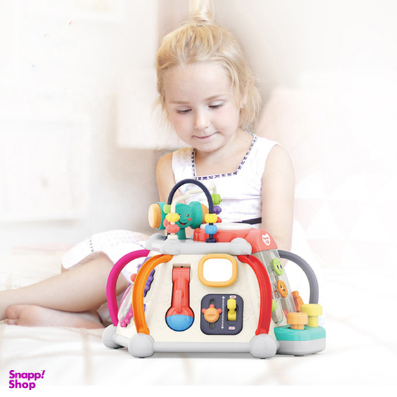 اسباب بازی هرم هوش موزیکال هولی تویز مدل Musical Activity Cube