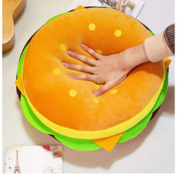 عروسک طرح همبرگر بالشتی طول 40 سانتی‌ متر