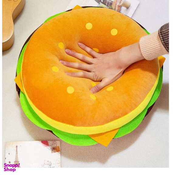 عروسک طرح همبرگر بالشتی طول 40 سانتی متر