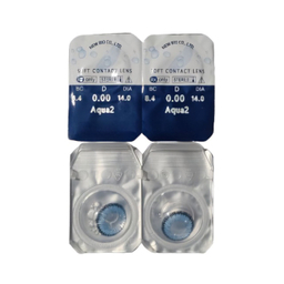 لنز چشم سالیانه نیوویژن رنگ Aque 2 شماره 26