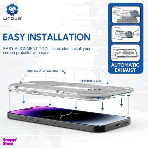 محافظ صفحه نمایش شفاف گوشی موبایل مدل لیتو Transparent مناسب اپل iPhone 13 Pro Max