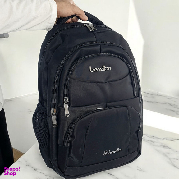 کوله پشتی لپ تاپ بنتون مدل BEN L/S2 مناسب لپ تاپ 14.1 تا 15.6 اینچی