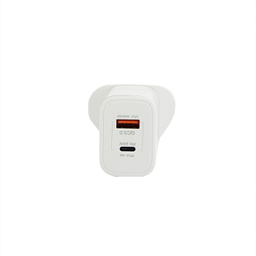 شارژر دیواری 20 وات جی بی کیو مدل HC-LP20 به همراه کابل Type-C به Lightning