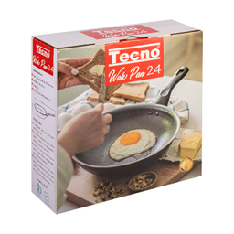 تابه تکنو مدل Wok سایز 24