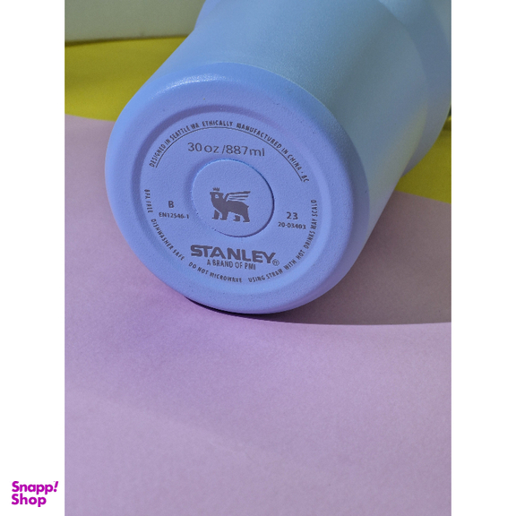 تراول ماگ استنلی مدل Flip Straw Tumbler گنجایش 887 میلی لیتر