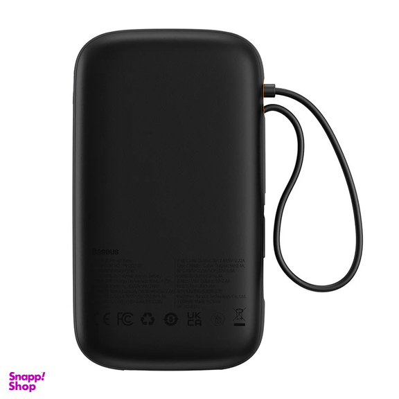 پاور بانک 22.5 وات بیسوس مدل Qpow2 P10055002113-00 ظرفیت 20000 میلی آمپر ساعت