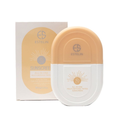 کرم ضد آفتاب رنگی استلین مدل SPF70 حجم 50 میلی لیتر