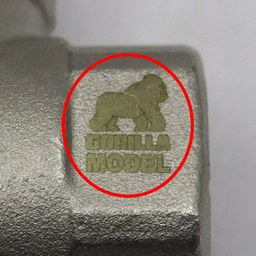 شیر یک طرفه کمپرسور باد صنعتی گوریلا کد YPB-1INCH-30MM