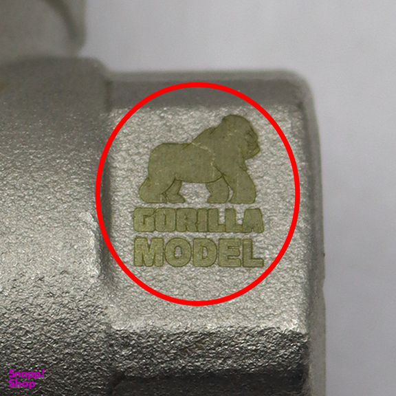 شیر یک طرفه کمپرسور باد صنعتی گوریلا کد YPB-1INCH-30MM