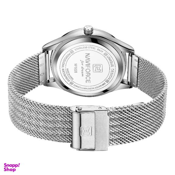 ساعت عقربه ای زنانه نیوی فورس کد nf5028sbl