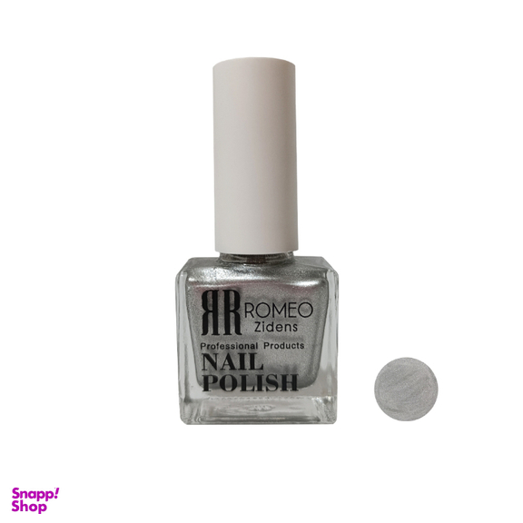 لاک ناخن رومیو شماره 134 رنگ نقره‌ ای