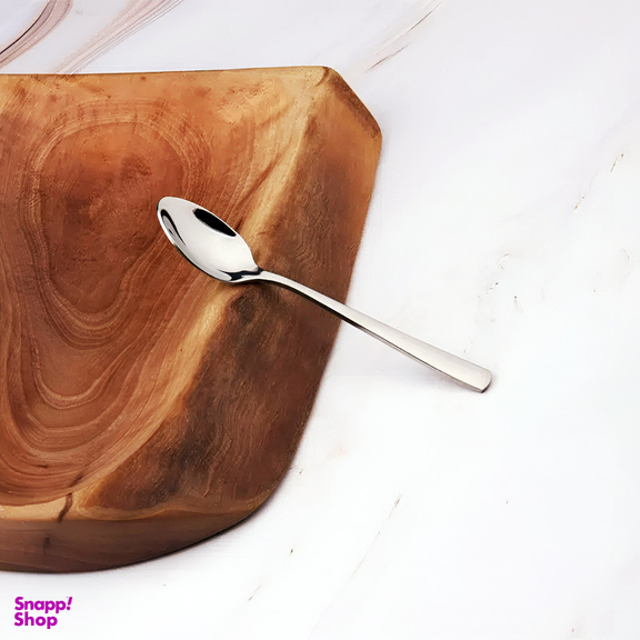 قاشق چای خوری گیلدا مدل شیکاگو براق مجموعه 12 عددی