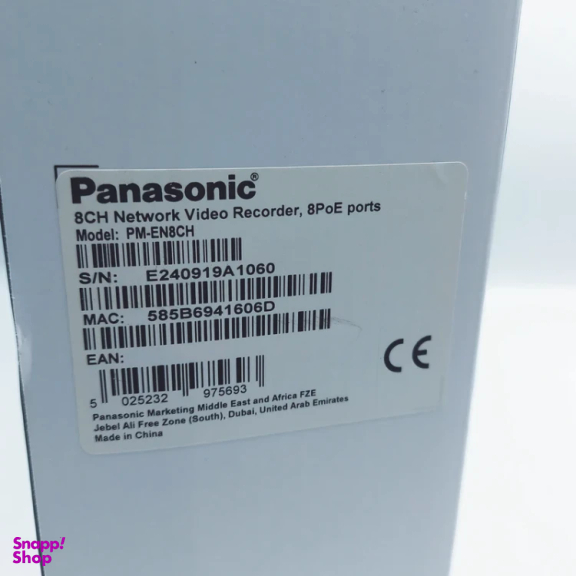 ضبط کننده ویدیویی پاناسونیک مدل PM-EN8CH