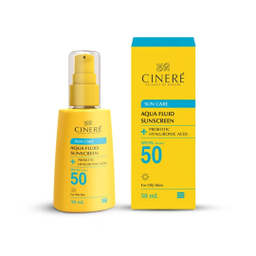 کرم ضد آفتاب فلوئید سینره مدل Prebiotic با SPF 50 حجم 50 میلی لیتر