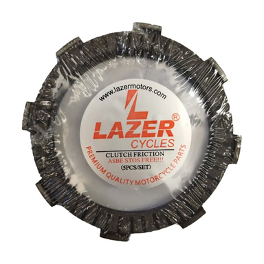 صفحه کلاچ موتور سیکلت لیزر کد EN3201231 بسته 5 عددی مناسب هوندا