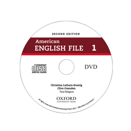 کتاب American English File 1 2nd اثر جمعی از نویسندگان انتشارات آکسفورد به همراه سی دی