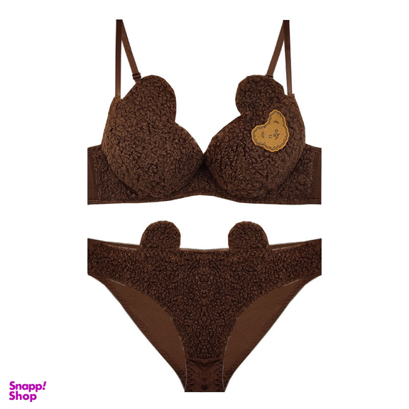 ست شورت و سوتین زنانه مدل تدی عروسکی کد E0082st