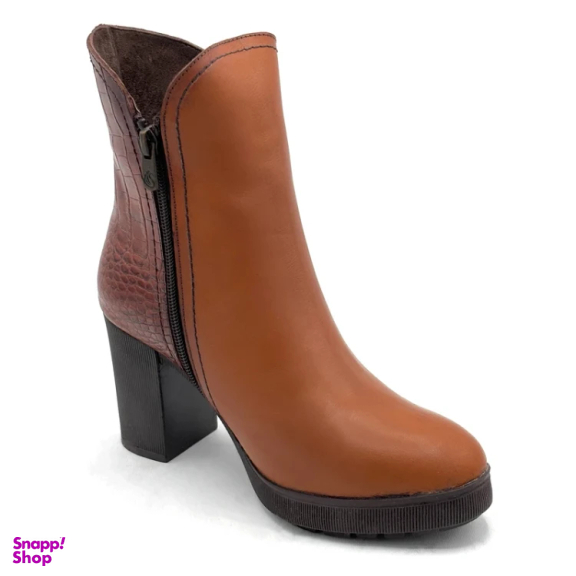 نیم بوت زنانه سی ینا کد 1276 رنگ عسلی