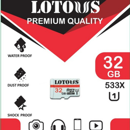 کارت حافظه لوتوس مدل UHS-I MicroSDHC ظریف 32 گیگابایت