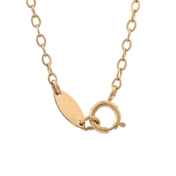 گردنبند طلا 18 عیار زنانه داریم مدل ونکليف طلايی