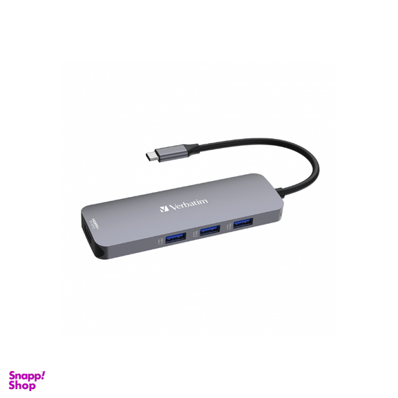 هاب Type-C چند پورت ورباتیم مدل CMH-08