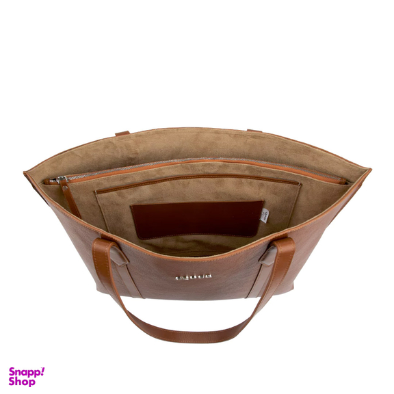کیف دوشی زنانه چرم کروکو مدل مهرسا فلوتر