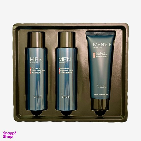 پک مراقبت از پوست آقایان وزه مدل Cool Skkin بسته 3 عددی