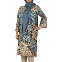 مانتو زنانه پارسی مدل کاشی اصفهان