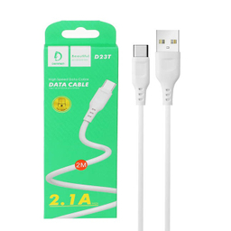 کابل دیتا USB به Type-C دنمن مدل D23T طول 1 متر