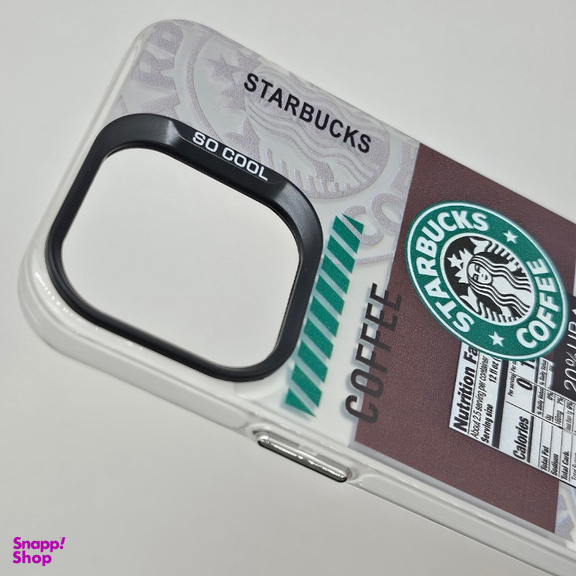 کاور موبایل طرح دار مدل استارباکس مناسب اپل iPhone 14 Pro Max