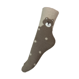 جوراب زنانه کوکو اند هانا طرح خرس کد Co-5