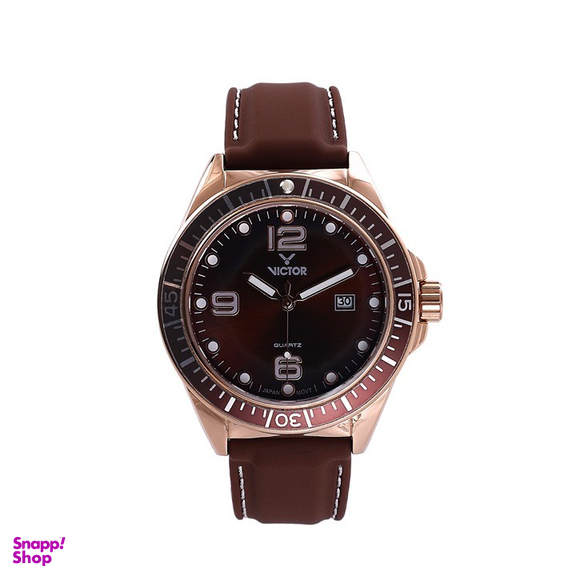 ساعت مچی عقربه ای مردانه ویکتور کد Vi-015