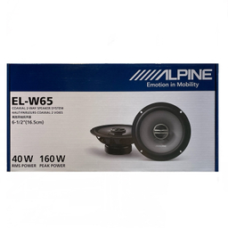 بلندگوی خودرو آلپاین مدل EL-W65 کد 28 بسته 2 عددی