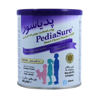 پودر خوراکی مکمل ابوت پدیاشور با طعم وانیل وزن 400 گرم
