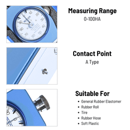 سختی سنج لاستیک Teclock مدل Shore A