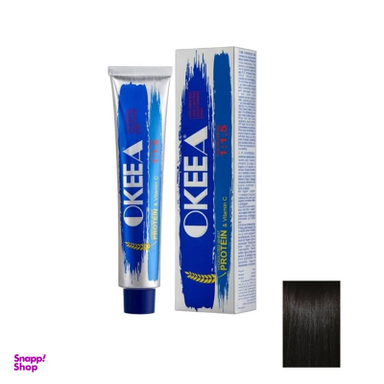 رنگ مو اکیا شماره 1 حجم 200 میلی لیتر رنگ مشکی طبیعی