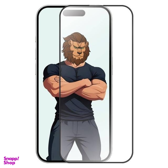 محافظ صفحه نمایش گوشی موبایل گرین لاین مدل 3D Silicone Plus مناسب برای اپل iPhone 16 / iPhone 15