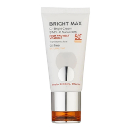 کرم ضد آفتاب رنگی برایت مکس SPF 50 مدل C-B ‌مناسب انواع پوست حجم 50 میلی‌لیتر